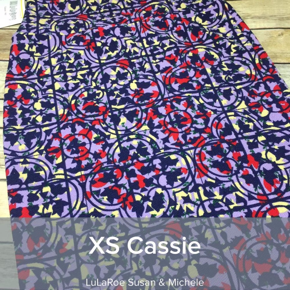 BRAND NEW WITH TAGS; NEVER WORN XS CASSIE SKIRT LULAROE
